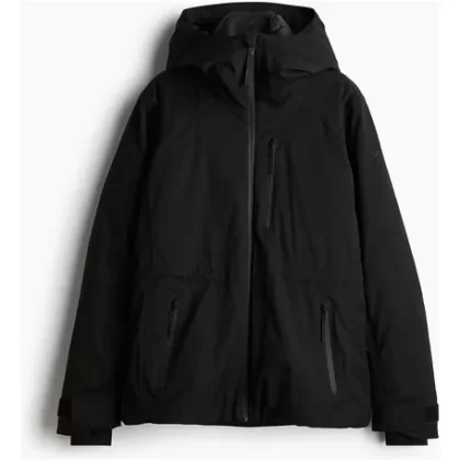 H&M Campera Nieve Sky Impermeable Doble Capa Negro