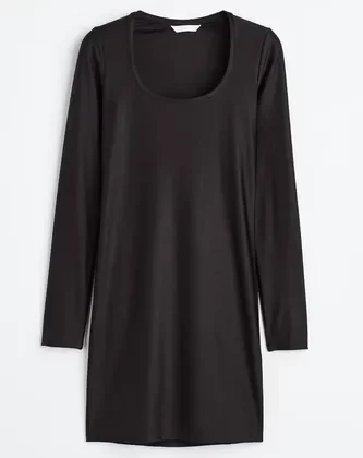 Vestido Ajustado De Punto H&M Mujer